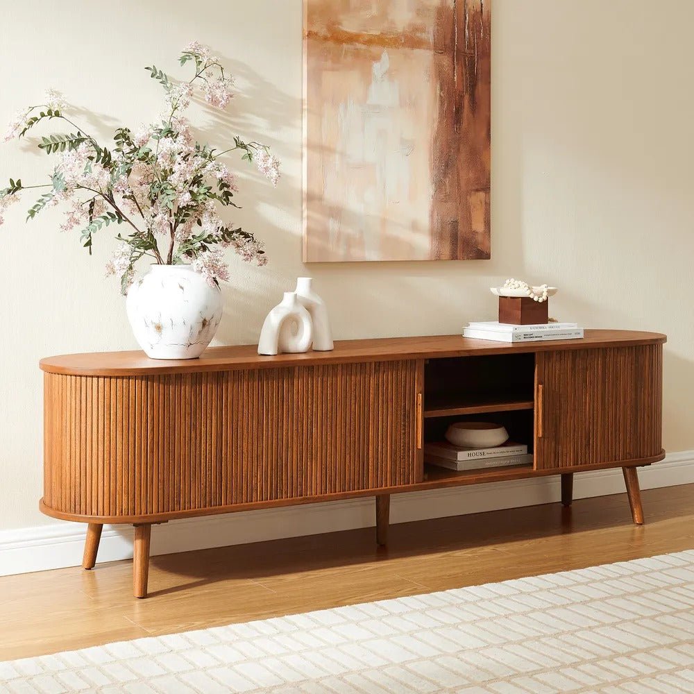 RIVELLE Oak Media Console - Exclusivia