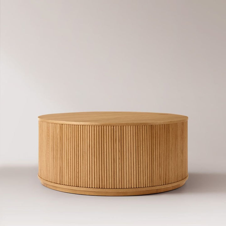 Rivelle Round Coffee Table, 105cm - Exclusivia