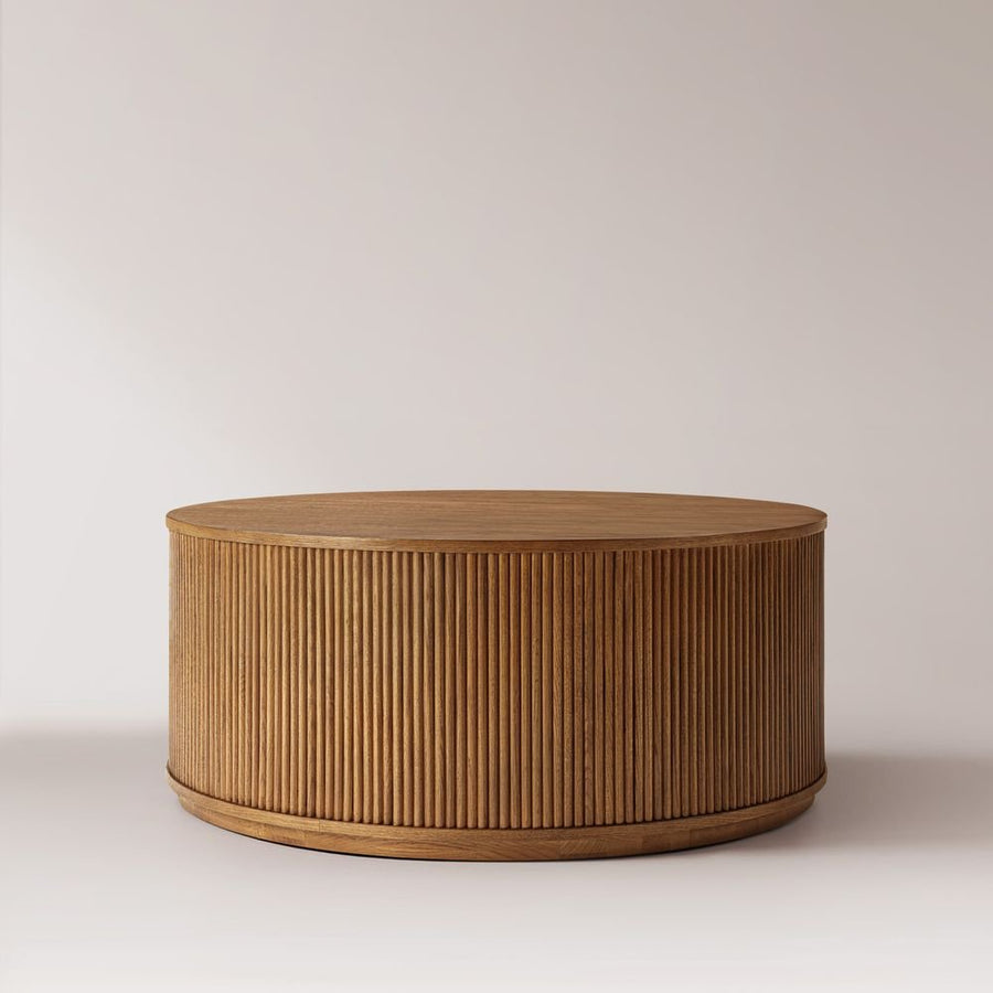 Rivelle Round Coffee Table, 105cm - Exclusivia