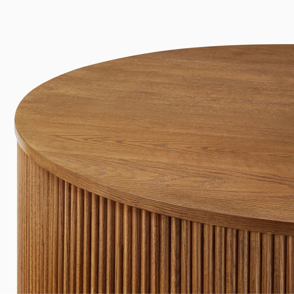Rivelle Round Coffee Table, 105cm - Exclusivia