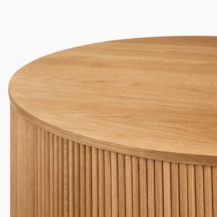 Rivelle Round Coffee Table, 105cm - Exclusivia