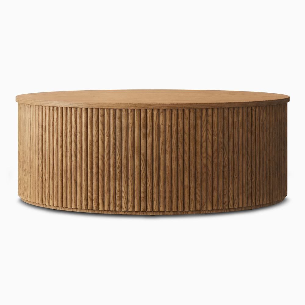 Rivelle Round Coffee Table, 90cm - Exclusivia