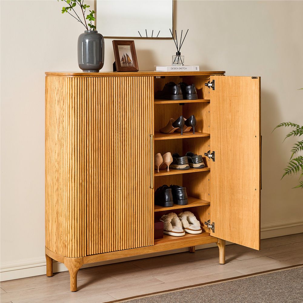 Rivelle Shoe Cabinet, 120cm - Exclusivia