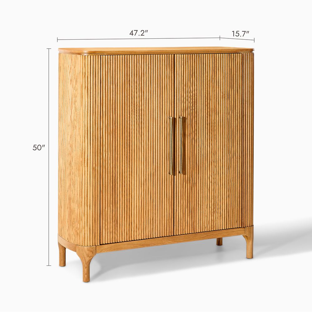 Rivelle Shoe Cabinet, 120cm - Exclusivia