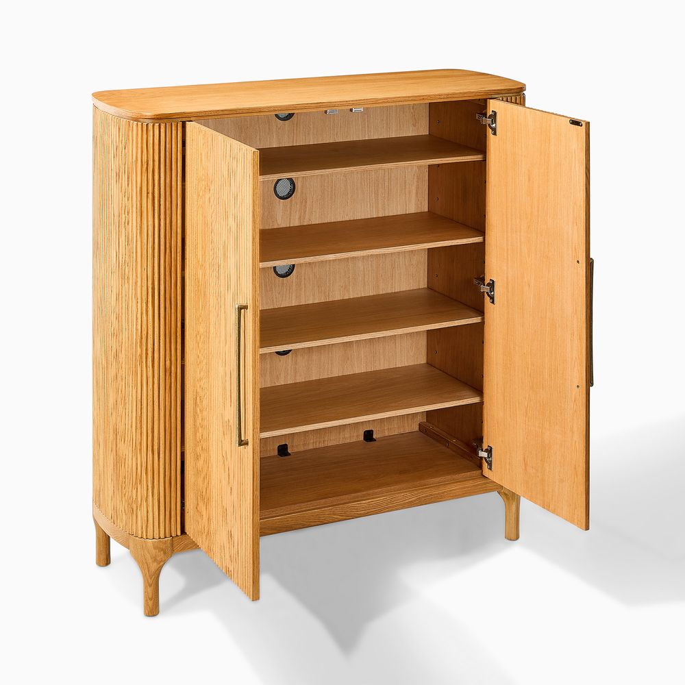 Rivelle Shoe Cabinet, 120cm - Exclusivia