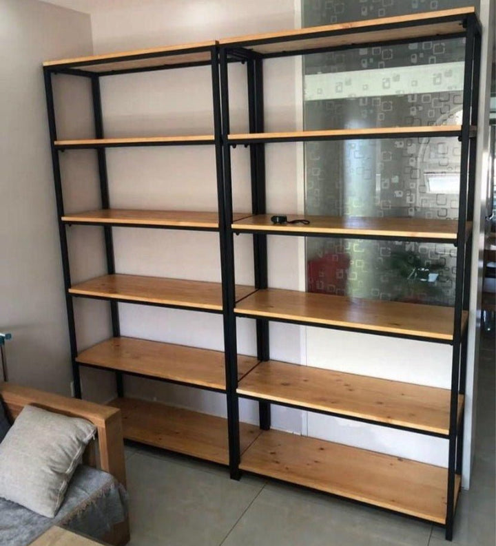 Riven Rustic Solid Wood Shelf - Exclusivia