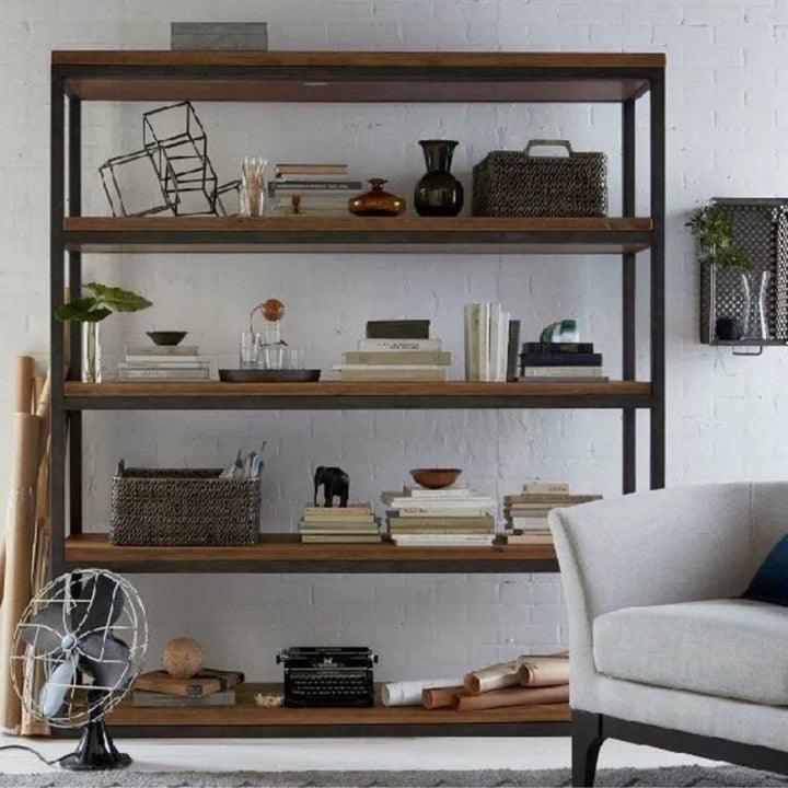 Riven Rustic Solid Wood Shelf - Exclusivia