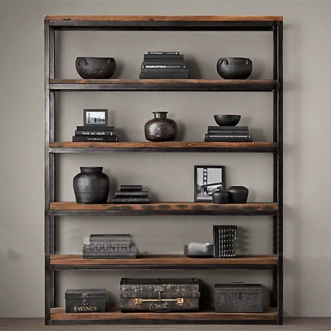Riven Rustic Solid Wood Shelf - Exclusivia