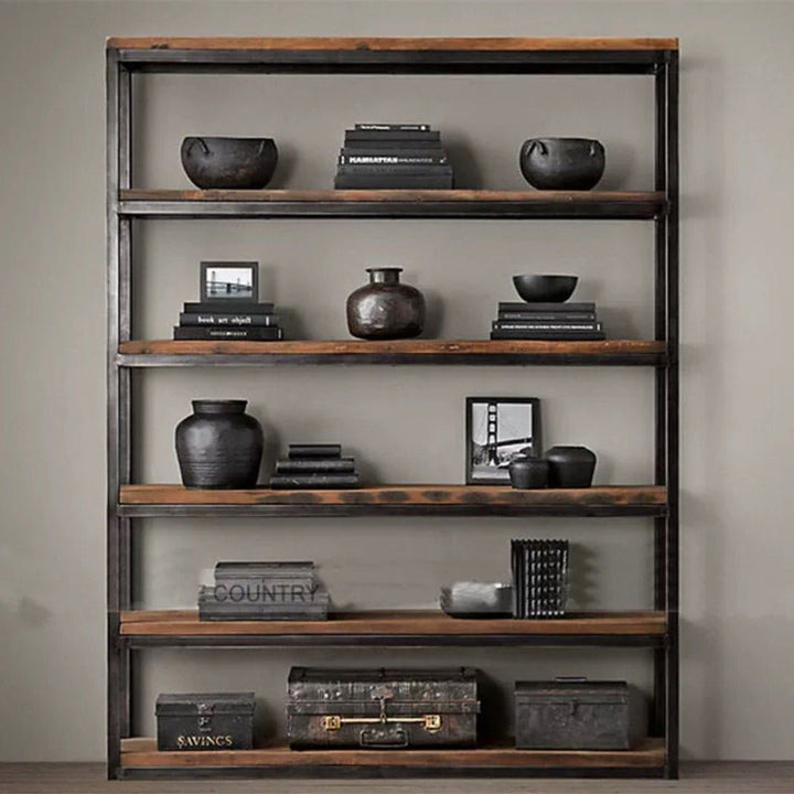 Riven Rustic Solid Wood Shelf - Exclusivia