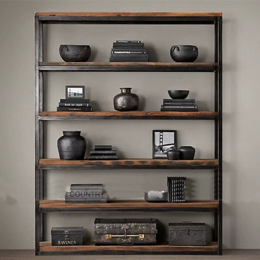 Riven Rustic Solid Wood Shelf - Exclusivia