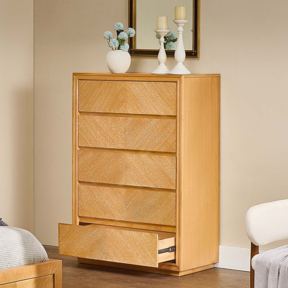 Ronan 5 - Drawer Chest, 90 cm - Exclusivia