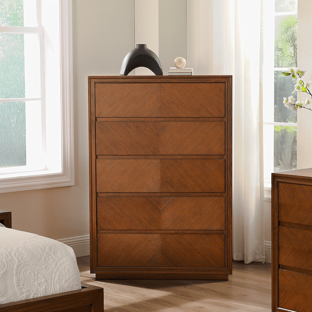 Ronan 5 - Drawer Chest, 90 cm - Exclusivia