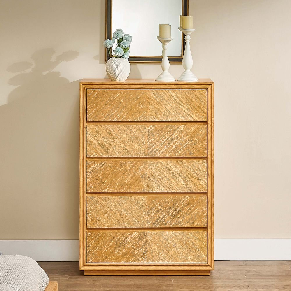 Ronan 5 - Drawer Chest, 90 cm - Exclusivia