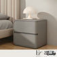 ROUX Modern Leather Bedside / Side Table - Exclusivia