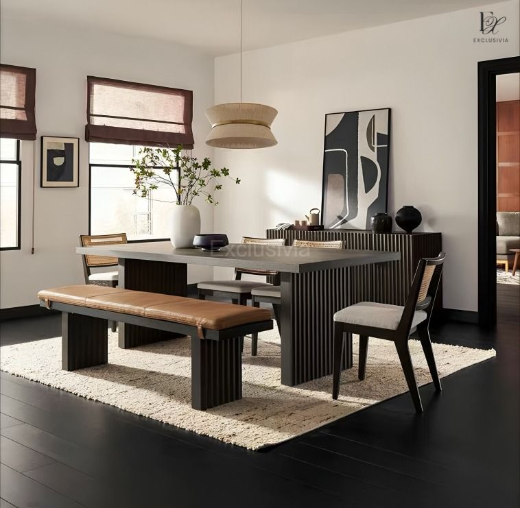 ROWAN Modern Dining Table - Exclusivia