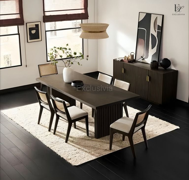 ROWAN Modern Dining Table - Exclusivia