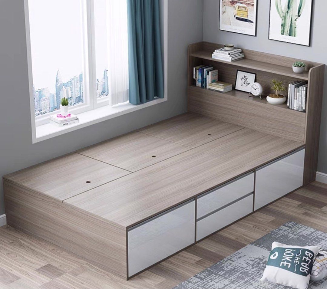 Rowan Modular Storage Bedframe - Exclusivia