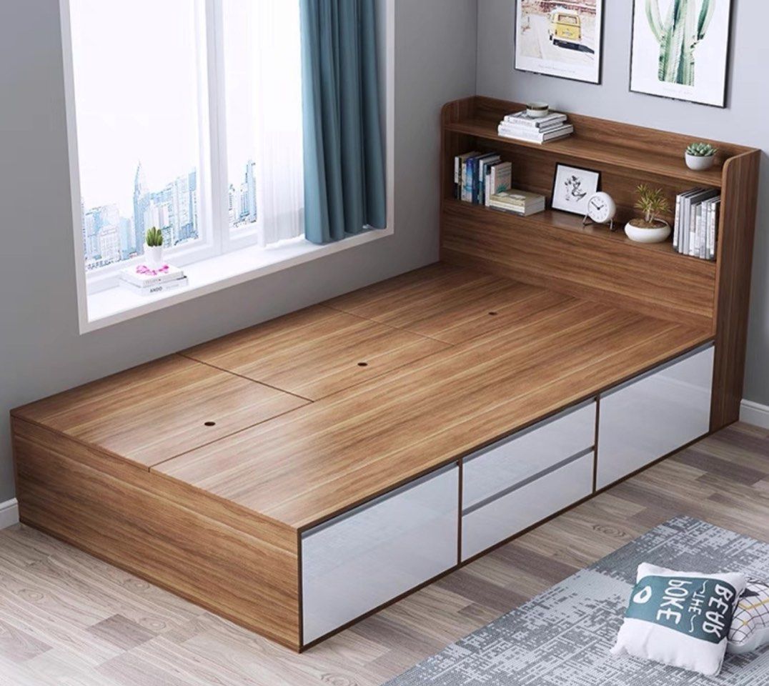 Rowan Modular Storage Bedframe - Exclusivia
