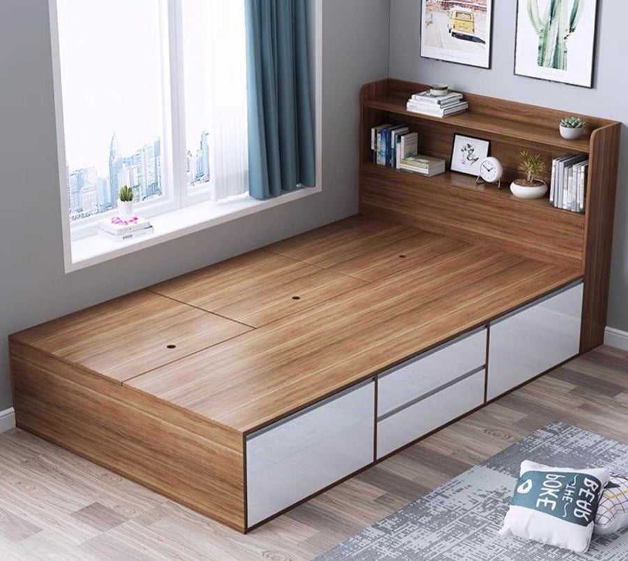 Rowan Modular Storage Bedframe - Exclusivia