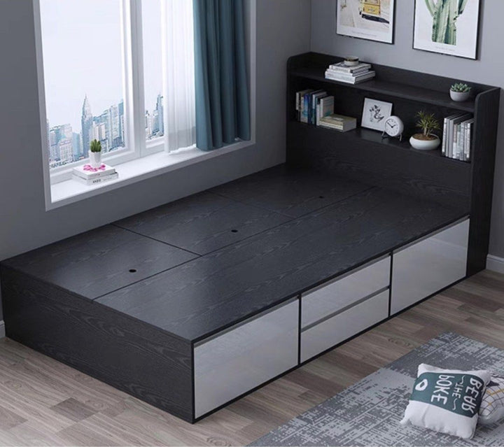 Rowan Modular Storage Bedframe - Exclusivia