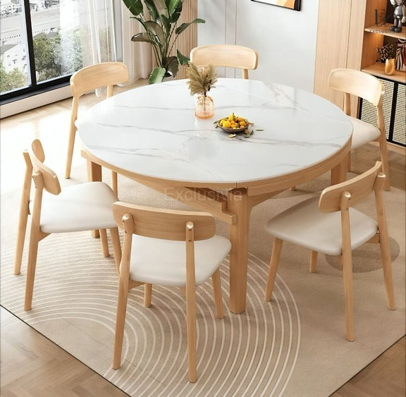 RUE Scandinavian Sintered Stone Dining Table - Exclusivia