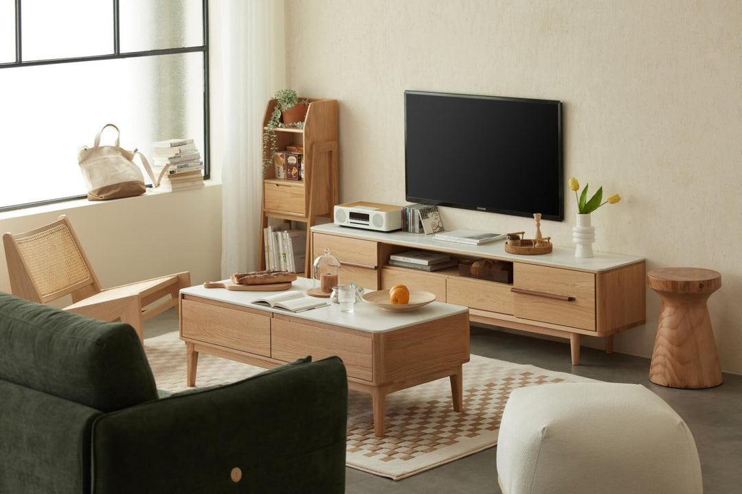 Sable Solid Wood Coffee Table - Exclusivia