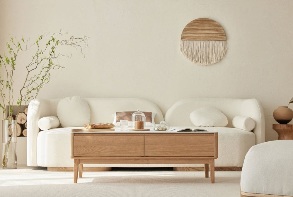 Sable Solid Wood Coffee Table - Exclusivia