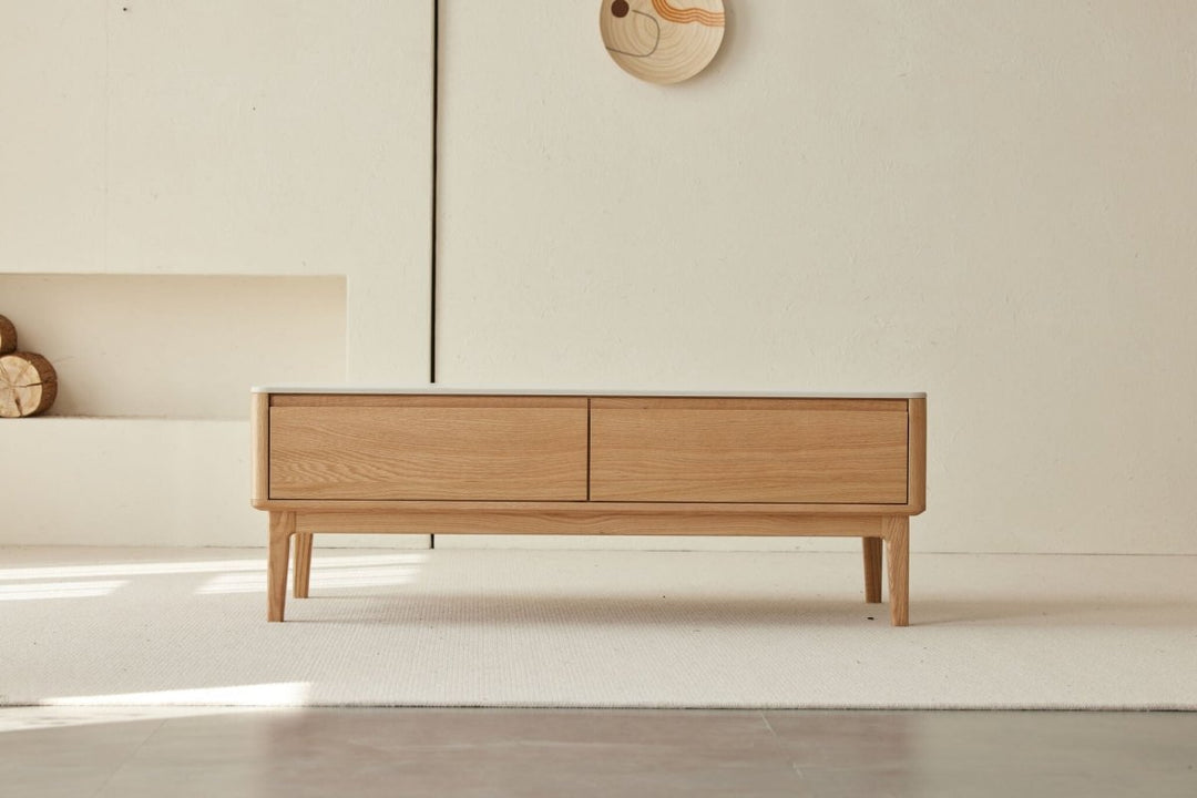 Sable Solid Wood Coffee Table - Exclusivia