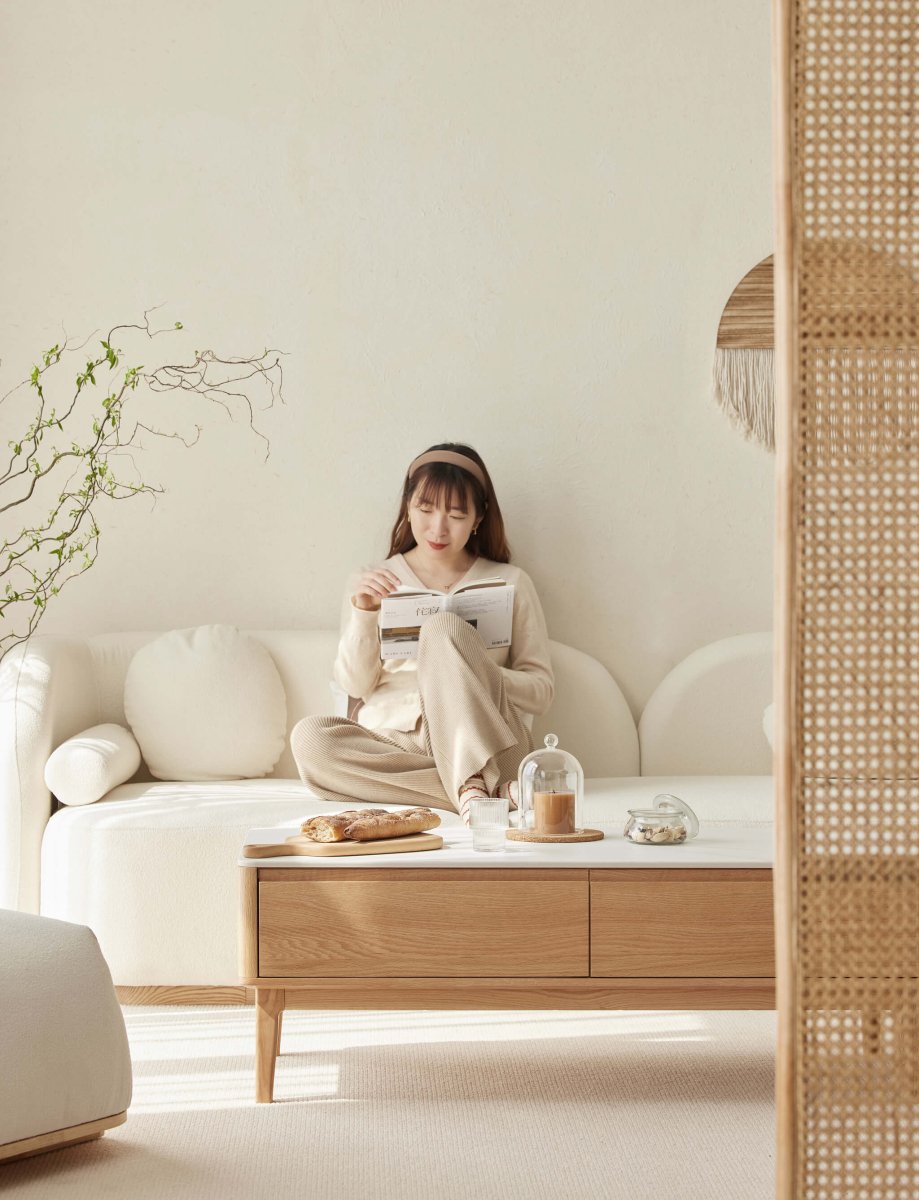 Sable Solid Wood Coffee Table - Exclusivia