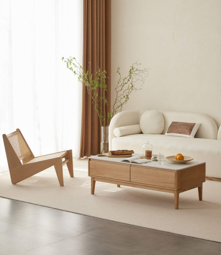 Sable Solid Wood Coffee Table - Exclusivia