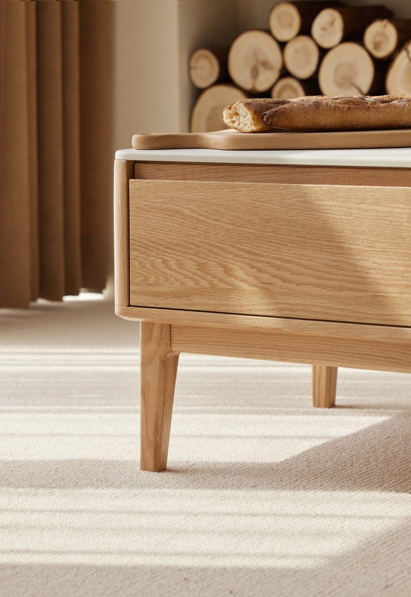 Sable Solid Wood Coffee Table - Exclusivia