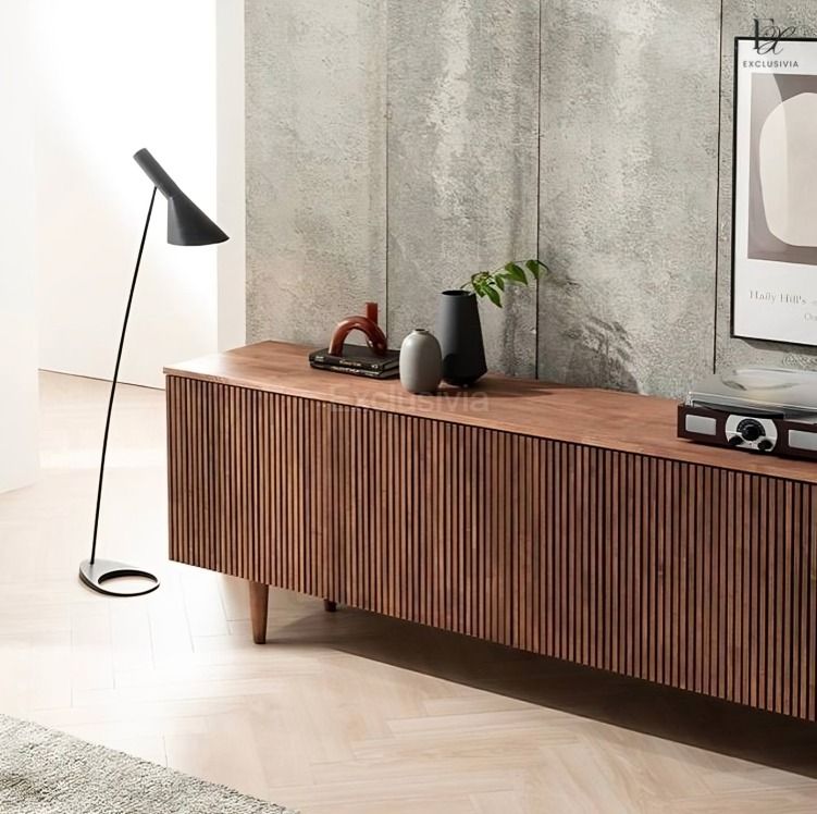 SACHE Modern Wood TV Console - Exclusivia