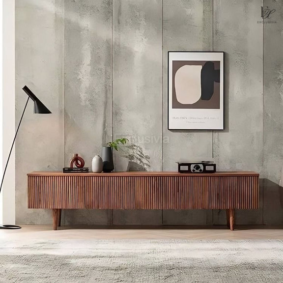 SACHE Modern Wood TV Console - Exclusivia