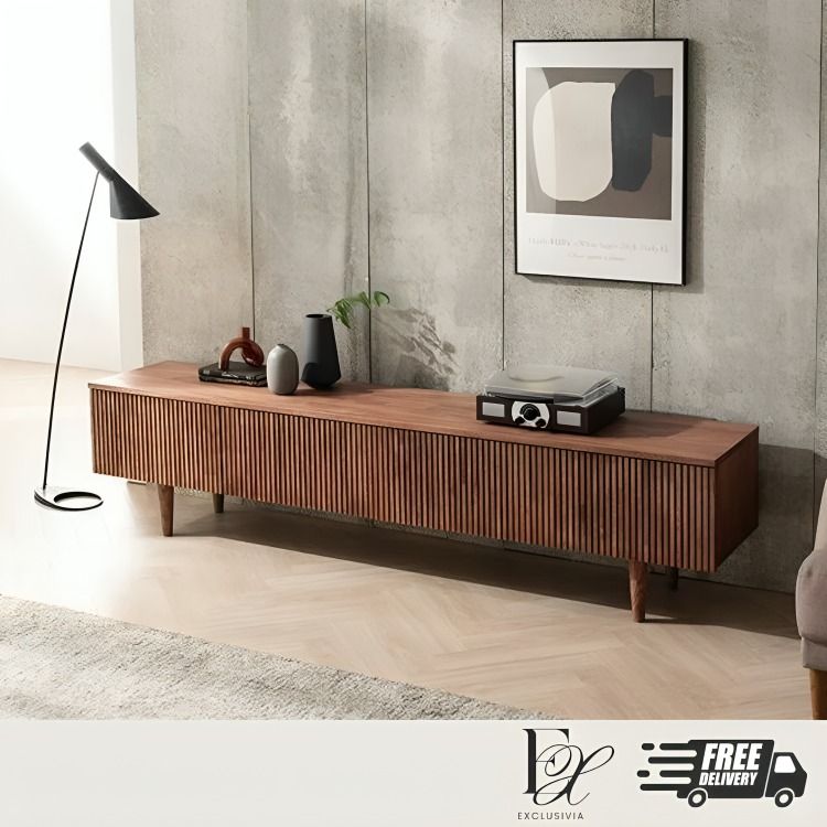 SACHE Modern Wood TV Console - Exclusivia