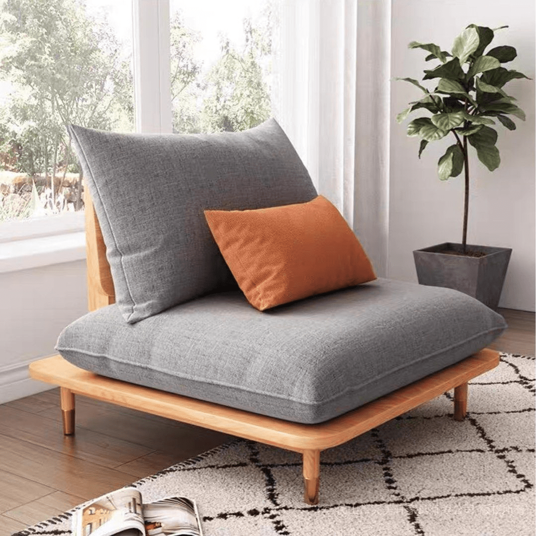 Savio Japandi Fabric Sofa - Exclusivia