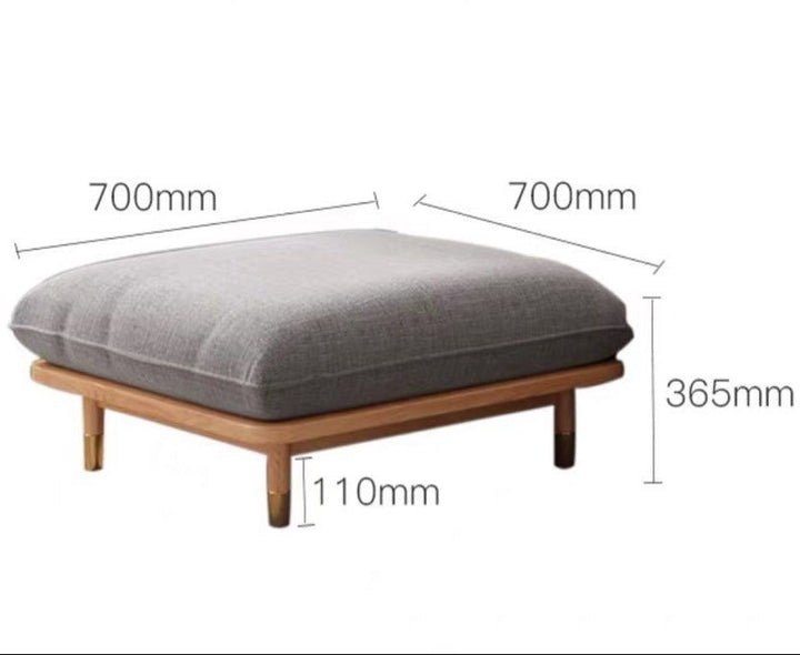 Savio Japandi Fabric Sofa - Exclusivia