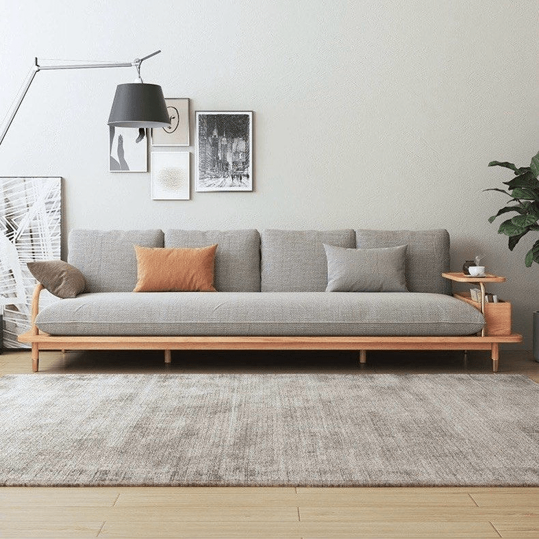 Savio Japandi Fabric Sofa - Exclusivia