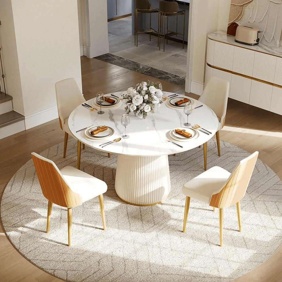 Savora Set of 2 Upholstered Dining Chairs - Exclusivia