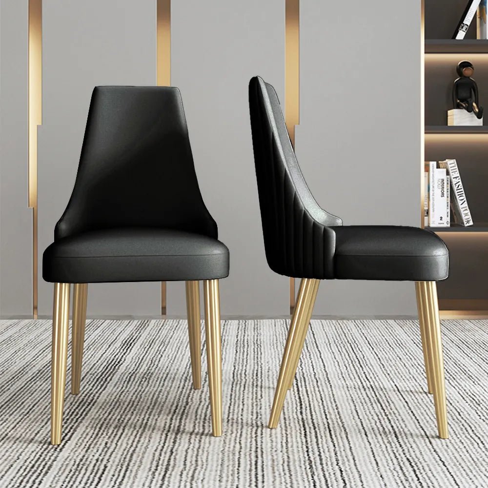 Savora Set of 2 Upholstered Dining Chairs - Exclusivia
