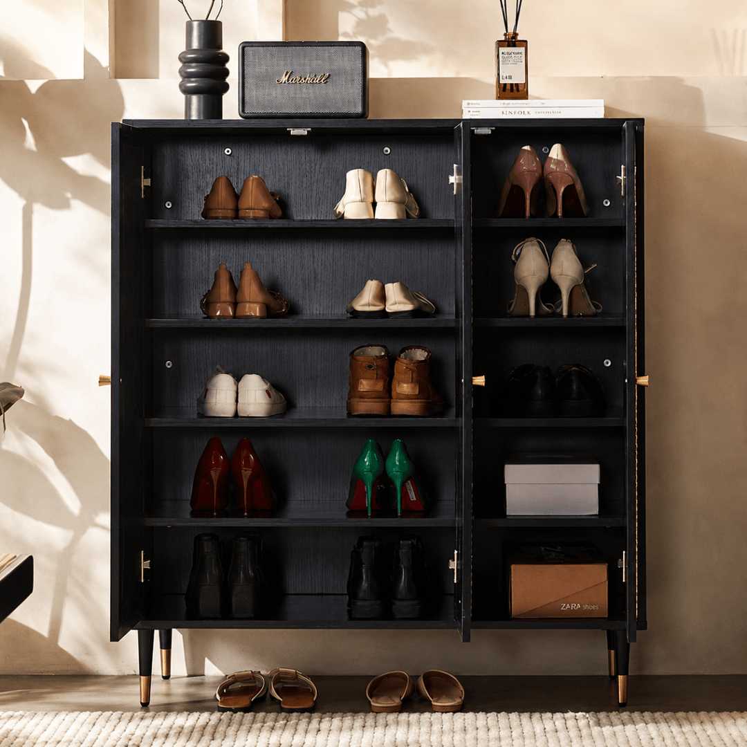 SELVA Rattan Shoe Cabinet - Exclusivia