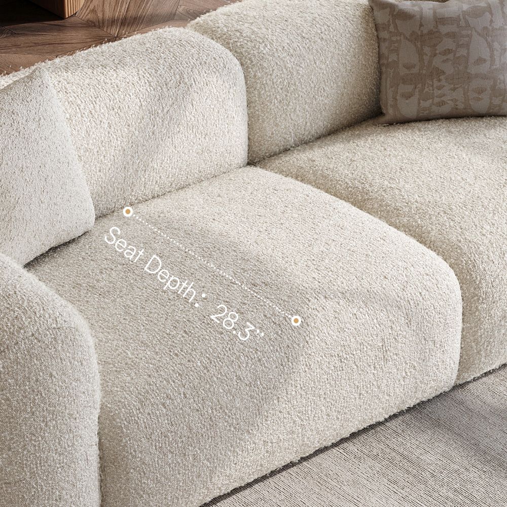 Serene Loft Teddy Lounge Sofa - Exclusivia