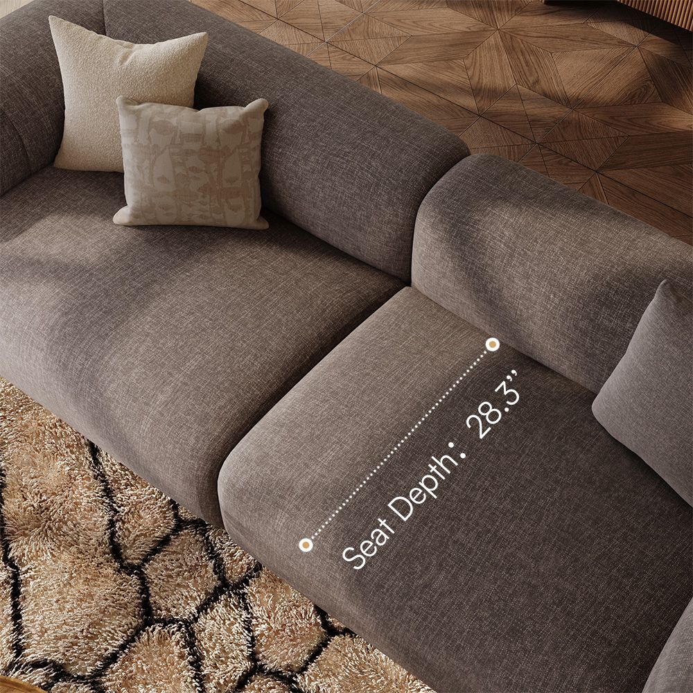 Serene Loft Teddy Lounge Sofa - Exclusivia