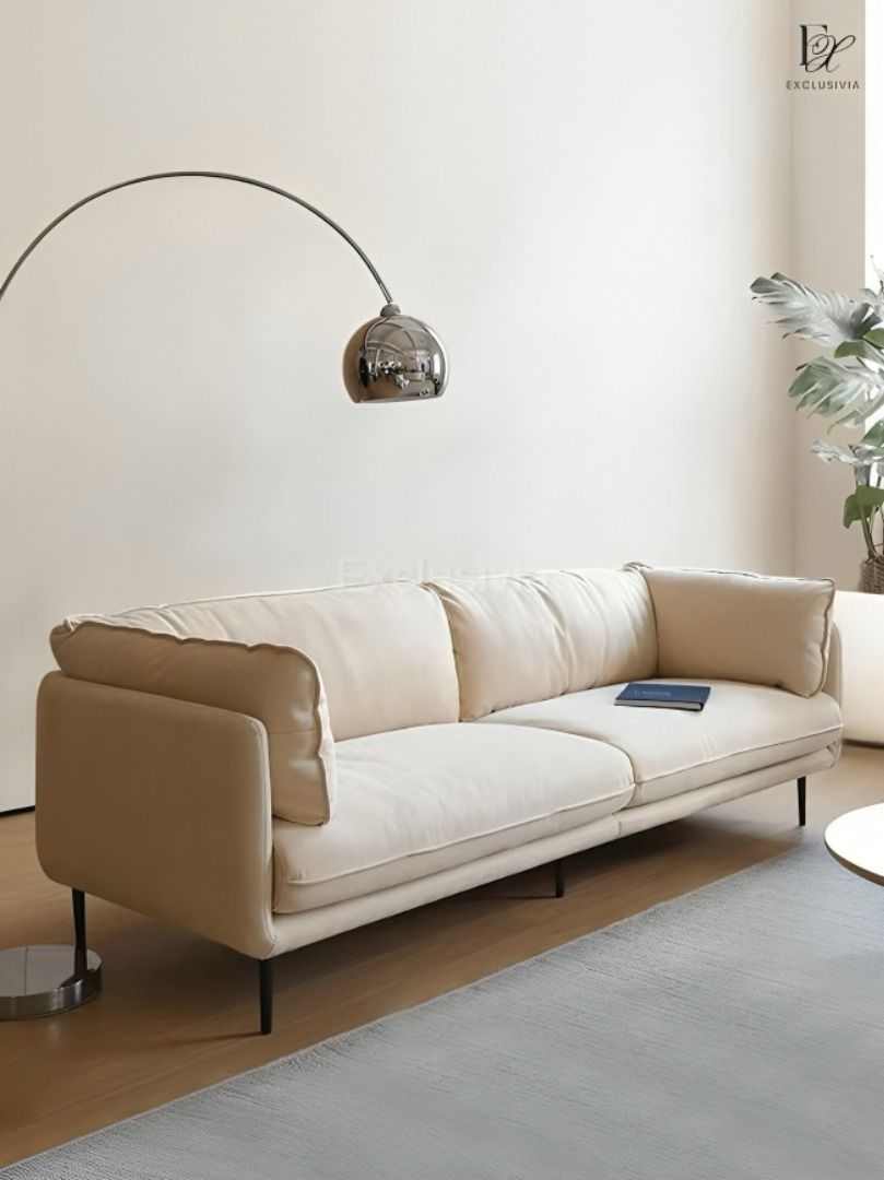 SERENE Modern Fabric Sofa - Exclusivia