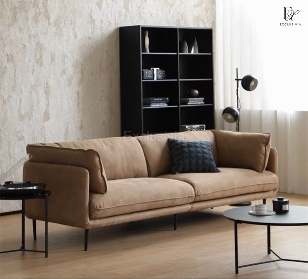 SERENE Modern Fabric Sofa - Exclusivia