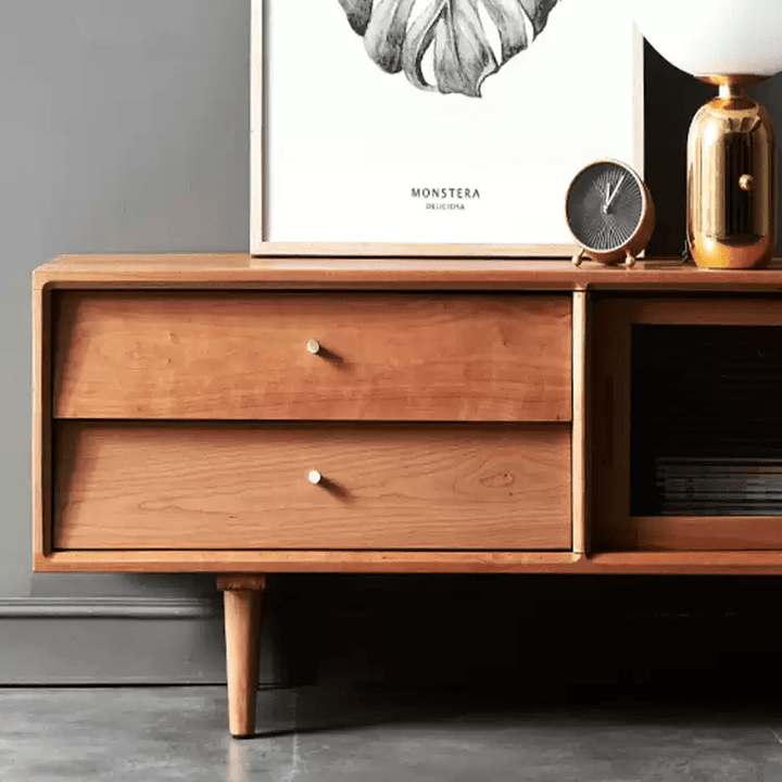 Serene Rustic TV Console - Exclusivia