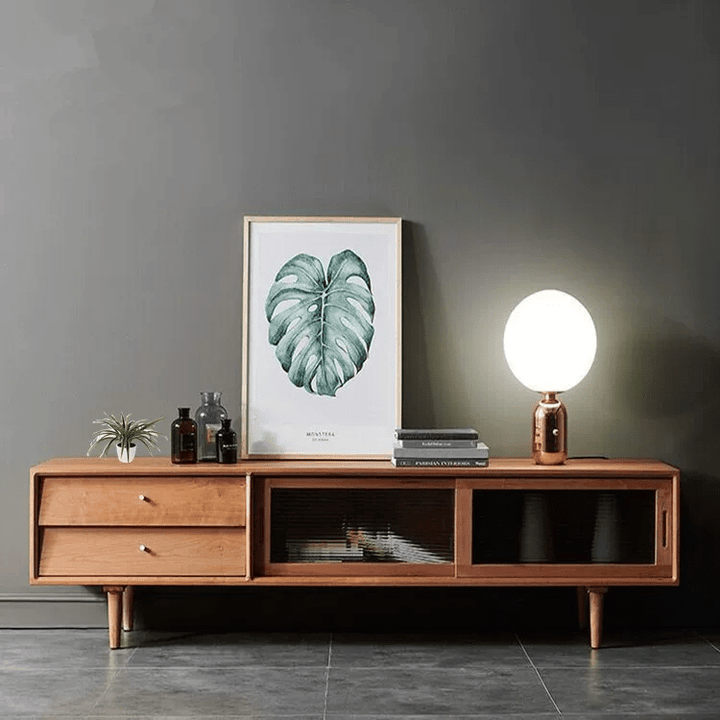 Serene Rustic TV Console - Exclusivia