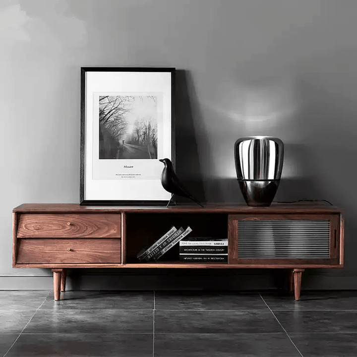 Serene Rustic TV Console - Exclusivia