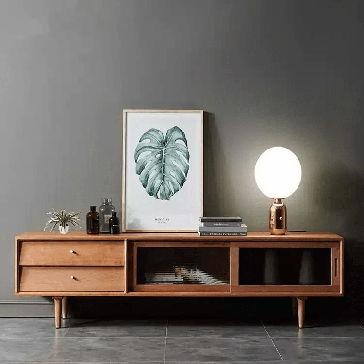 Serene Rustic TV Console - Exclusivia