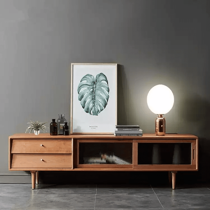 Serene Rustic TV Console - Exclusivia