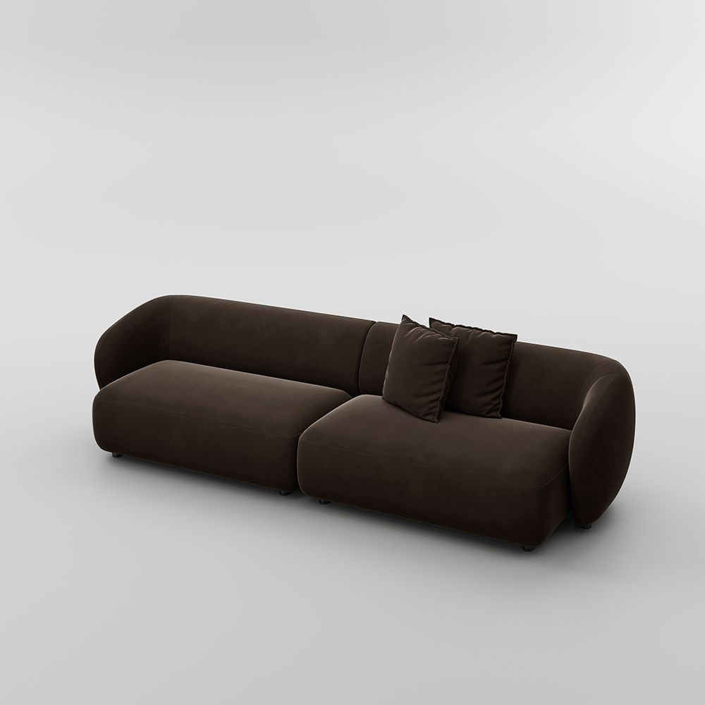 Serenlo Curved Modular Deep Seat Sofa - Exclusivia